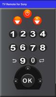 Remote Control for sony TV اسکرین شاٹ 1