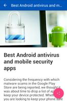 Antivirus for Android Guide imagem de tela 3