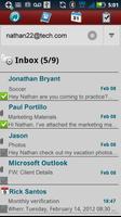 Hotmail ActiveSync 4 Tab capture d'écran 1