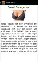 Breast Enlargement Naturally تصوير الشاشة 1