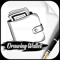 Drawing wallet Affiche