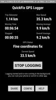 QuickFix GPS Logger تصوير الشاشة 1