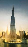 Puzzles Fountain Burj Khalifa Poster