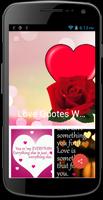 Love Quotes Wallpaper Affiche