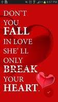 1 Schermata Break Up Quotes Wallpaper