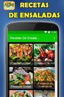 Recetas de Ensaladas Plakat