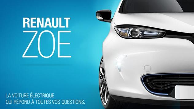 Renault ZOE pour FR poster