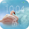 Swan Lock Screen