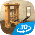 Gutenberg's press 3D icon