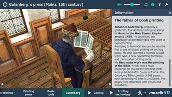 Gutenberg's press 3D screenshot 2
