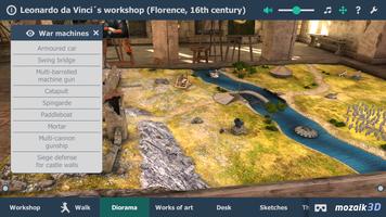Leonardo's workshop VR 3D imagem de tela 1