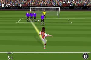 Flick Shoot Soccer Penalty 3D पोस्टर