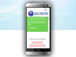 Global Vision Plakat