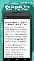 Memory Card Recovery Help স্ক্রিনশট 3