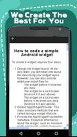 برنامه‌نما Simple Battery Widget Help عکس از صفحه