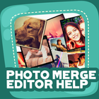 Photo Merge Editor Help أيقونة