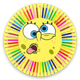 coloring spongebob character icon
