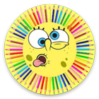 coloring spongebob character icône