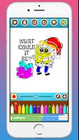 coloring spongebob character اسکرین شاٹ 3