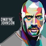 Dwayne Johnson Wallpaper HD icône