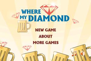 Where's my diamonds plakat