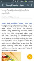 Resep Masakan Indonesia Update captura de pantalla 3