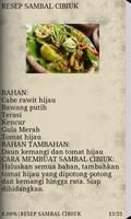 resep sambal terpopuler capture d'écran 2