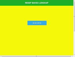 برنامه‌نما Resep Bakso عکس از صفحه