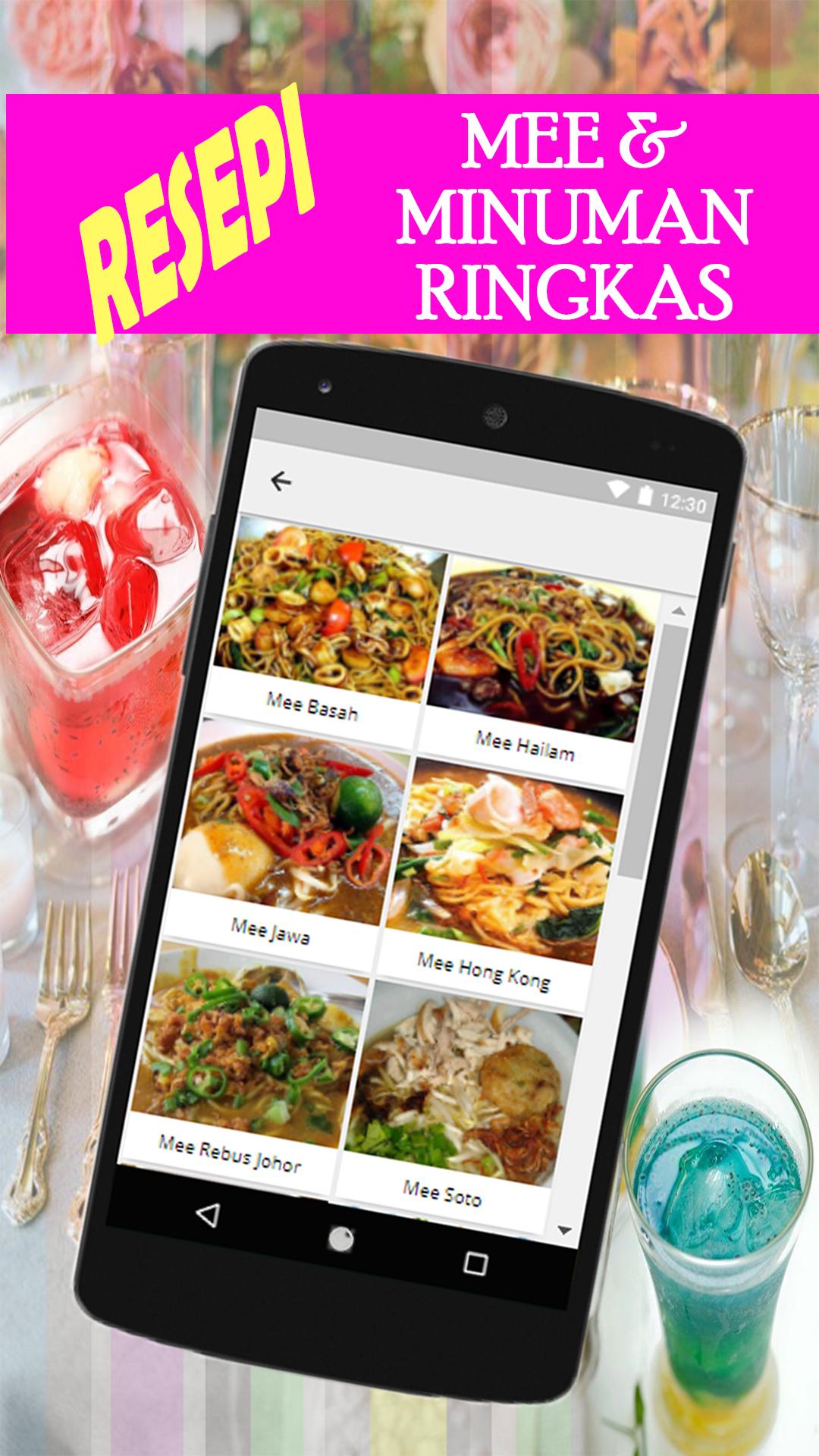 Resepi Mee Dan Minuman Ringkas For Android Apk Download