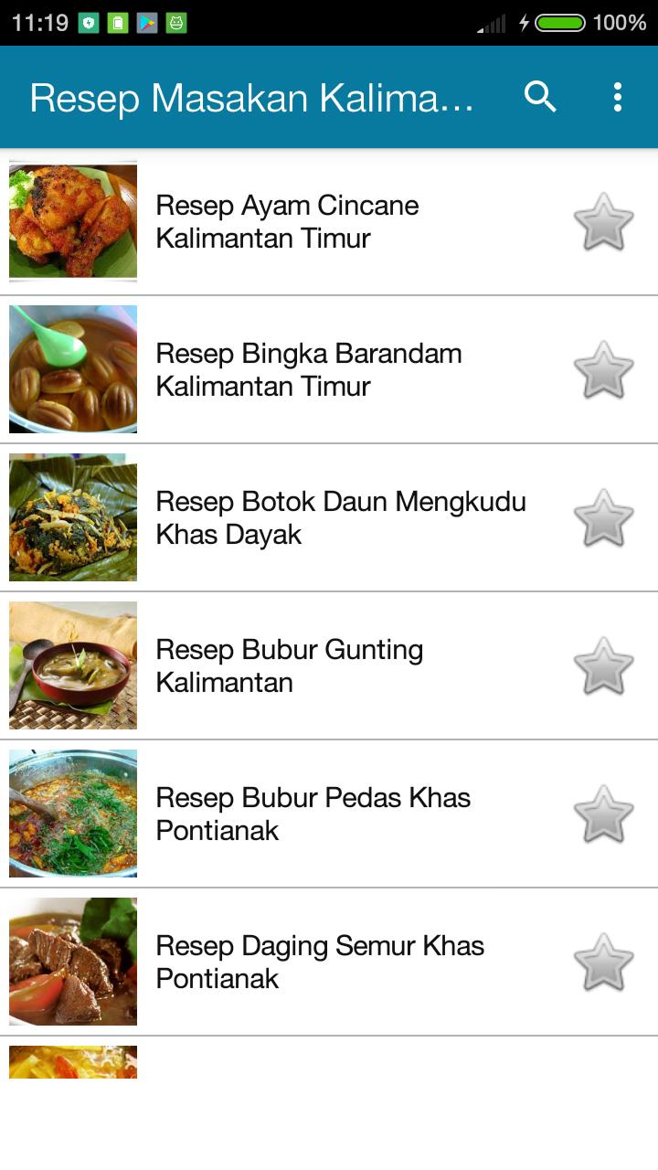 Resep Masakan Kalimantan For Android Apk Download