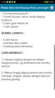 Resep Masakan Jawa Timur imagem de tela 3