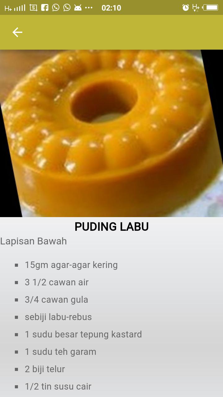Koleksi Resepi Puding For Android Apk Download