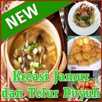 Resep Jamur dan Telur Puyuh Affiche