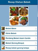 Resep Olahan Bebek ảnh chụp màn hình 1