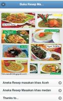 Poster Ricette Aceh e Medan Cuisine