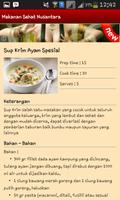 2 Schermata Resep Makanan Sehat Nusantara