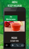 Jus Wortel Lemon الملصق