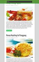 1001 Resep Masakan Indonesia screenshot 1