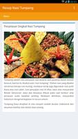 Resep Nasi Tumpeng capture d'écran 2