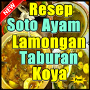 Resep Soto Ayam Lamongan Dengan Khas Taburan Koya APK