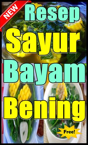  Resep  Sayur  Bayam  Bening  Enak  Spesial for Android APK 