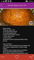 Resep Sambal Pilihan imagem de tela 1