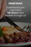 ReserveOut - book a table পোস্টার