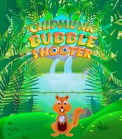 Chipmunk Bubble Shooter Affiche