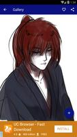 Rurouni Anime Kenshin Wallpaper HD capture d'écran 2
