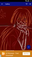 Rurouni Anime Kenshin Wallpaper HD capture d'écran 3