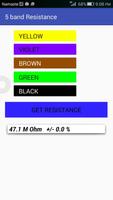 Resistor Color Code Calculator syot layar 2