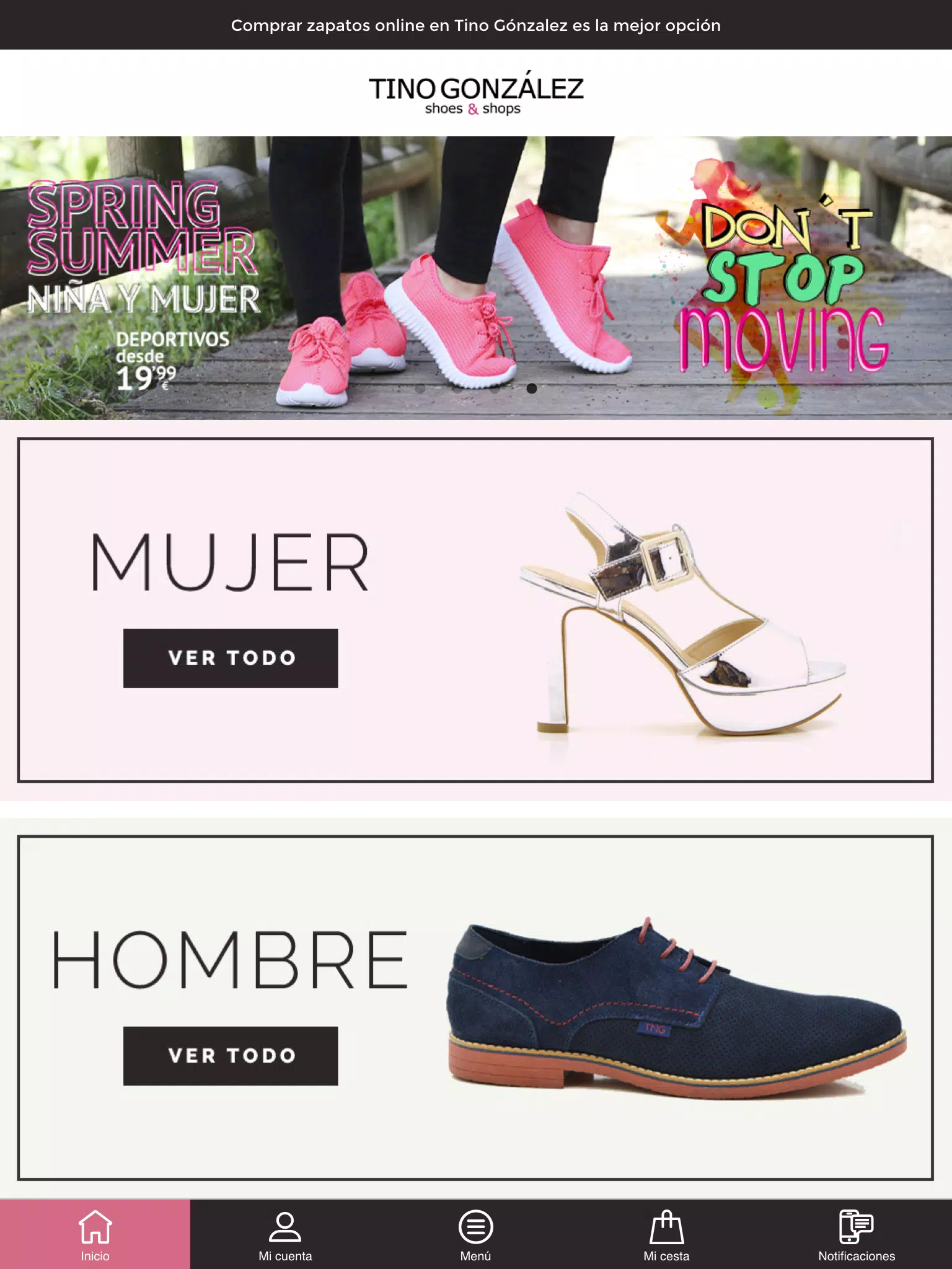 Tino González - Shop & Shoes APK للاندرويد تنزيل