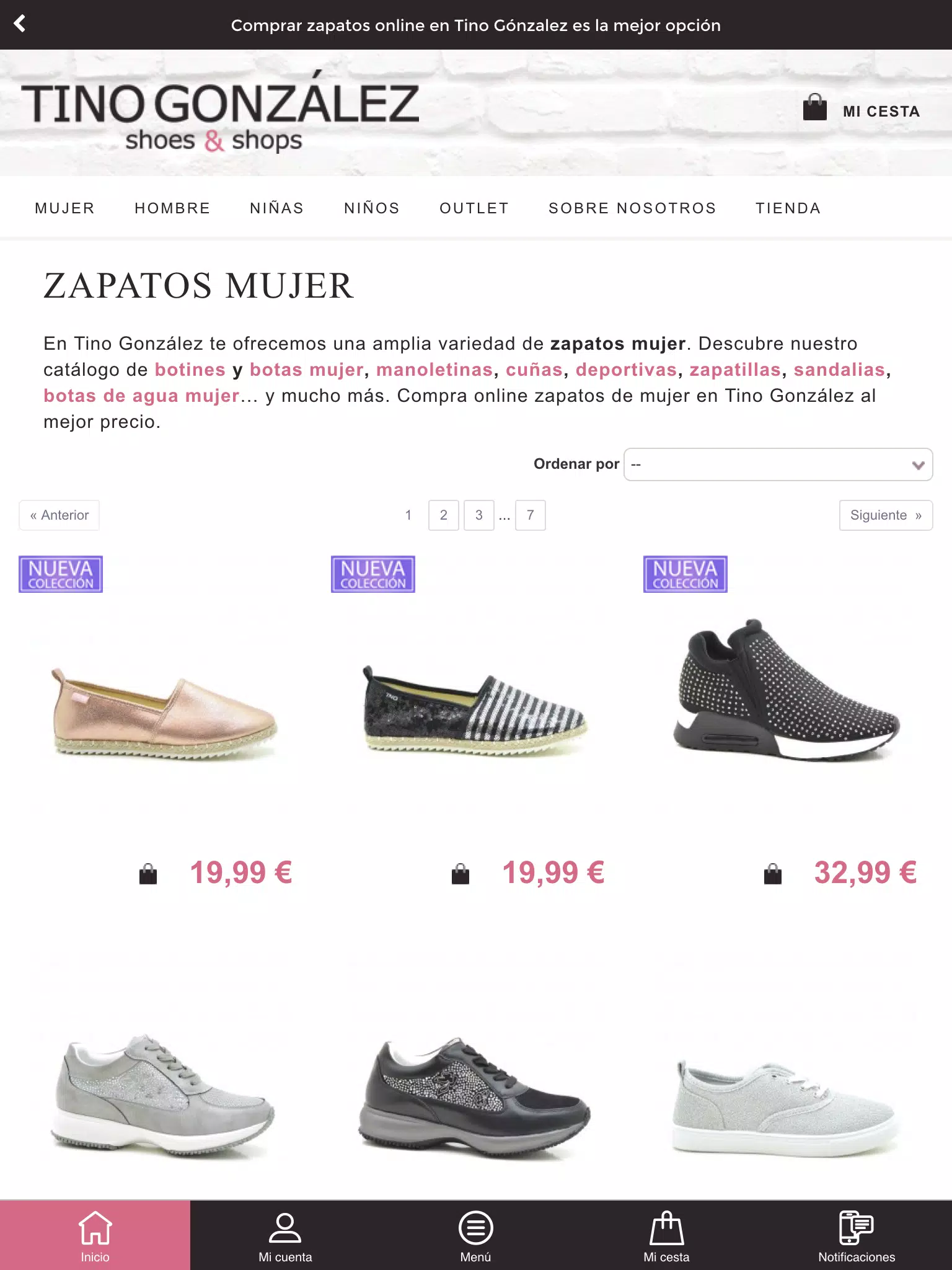 Tino González - Shop & Shoes APK للاندرويد تنزيل