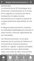 Micgrup Telecomunicaciones скриншот 1